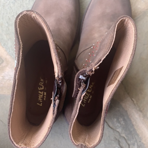 Short Western Style boots With Metallic Studs - Picture 7 of 9